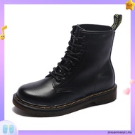 DR. MARTENS Premium Dr. Children's Boots Black Martens Kids Kasut Boot Budak Lelaki