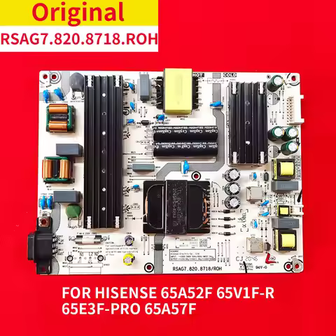 Original RSAG7.820.8718.ROH Power Supply Board for Hisense 65A52F 65V1F-R 65E3F-PRO 65A57F screen HL