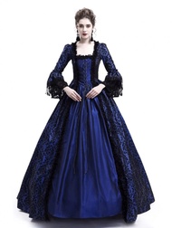 18th Century Women's Rococo Ball Gown Victorian Masquerade Theme Costumes