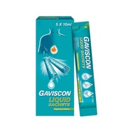 GAVISCON Liquid Sachet / Double Action Liquid Sachet (10ml x 5s / 10ml x 24s)