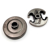 3/8 7T Clutch Drum Oil Pump Kit for Husqvarna 455 Rancher 460 Replace 537291602, 544180104, 53726150