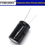 10PCS  50V2200UF 16*25mm 2200UF 50V Electrolytic capacitor New original