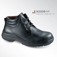 Frontier Grain Leather Local Men Safety Shoes Boots Direct factory Kasut Keselamatan Tempatan 本地真皮男性