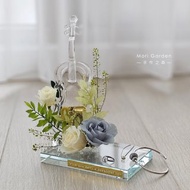 水晶名片座系列 | 天空之城(提琴音樂盒)