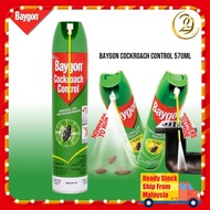 [READY STOCK] BAYGON Cockroach Control 570ml Baygon Cockroach Control Aerosol (AE) Racun Serangga 1 