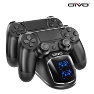 OIVO สถานีแท่นชาร์จควบคุม PS4เครื่องชาร์จคอนโทรลเลอร์ Xbox พร้อมชิปอัพเกรดแท่นวางสำหรับ Playstation ชาร์จ4คอนโทรลเลอร์/Slim/pro
