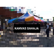 KAIN / KANVAS KHEMAH 10X10 PVC TARPAULIN FABRIC (B) RAINBOW