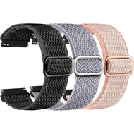 Sesuai dengan Tali Jam Pintar Fitvii HM57 / MorePro HM57, Tali Nilon Elastik Bernafas 22mm untuk Pen