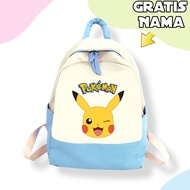 Pokemon Pikachu Go Kids Backpack / Elementary School Bag Pokemon Pikachu Animation