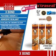 Xtraseal X-Bond Construction Adhesive Sealant 320GM / Xbond / Wainscoating / Gam Kayu  / Silicon kay