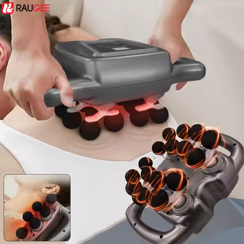 Fascia Gun Muscle Massager Gun Professional Fascia Massage Gun Electric High Frequency Back Neck Sho