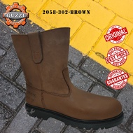 GUZZI SAFETY BOOT / HEAVY DUTY SAFETY BOOT / KASUT KERJA SAFETY BOOT 2058 302-G4 - BROWN