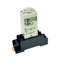 H3Y-2 TIMER ทาร์มเมอร์ตั้งเวลามีพร้อมซ็อกเก็ต  ไฟ 12VDC24VDC220VDC มี 5s10s30s60s และ5m10m30m60m