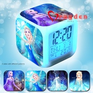 Bedroom Alarm Clock For Kids Frozen Ii Figure Printing Anna Elsa Gift For Boys Girls
