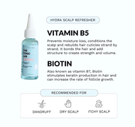 The Tonic Lab by ZAEMs BLUE / BlackcurrantSuitable for hair growth on bald areas and smoothing out b