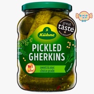 Kuhne Pickled Gherkins Sweet & Sour 330g / 670g