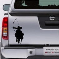 Cutting sticker car horse combat cool war horse car sticker