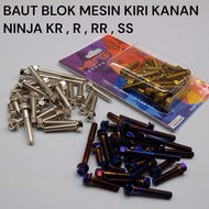MESIN D9 Racing PROBOLT BOLT 2 KEYS ENGINE BLOCK BOLT RIGHTKiri NINJA R RR SS FULLSET PRICE CONTAINS