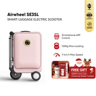 Airwheel SE3S Smart Ridding Travel Luggage Scooter Powerbank Rechargeable Electric Luggage (Black Pi