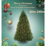 EAST GATE 4Ft / 5Ft / 6Ft / 7Ft / 8Ft Pine Needle Green Artificial Christmas Tree Xmas Trees