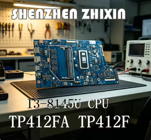 TP412FA Mainboard For ASUS TP412 TP412F TP412FA Laptop Motherboard I3-8145U CPU 4GB RAM REV.2.1 Test