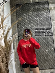 ATASAN WANITA 1033-MF SWEATER WANITA LENGAN PANJANG IMPORT MATT COTTON SPANDEX LD 102 CM FIT L-2L BI