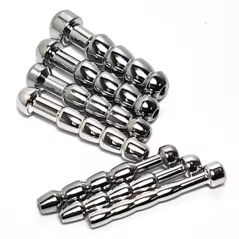 Urethral Dilator for Men Metal Urethral Sound Dilators Plug Male Urethral Stimulator Adult Toys
