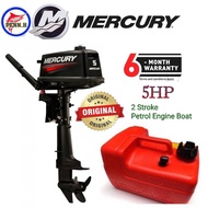 Mercury Outboard Motor 5HP 2-Stroke Model - Short Shaft