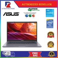 ASUS LAPTOP 14A416E-AEB246TS ( I3-1115G4/4GB/256GB M.2/SHARE/14"FHD/W10) SLATE GREY