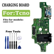 FOR TCNO CAMON 15 CD7 USB Dock Charging Port Charger Board