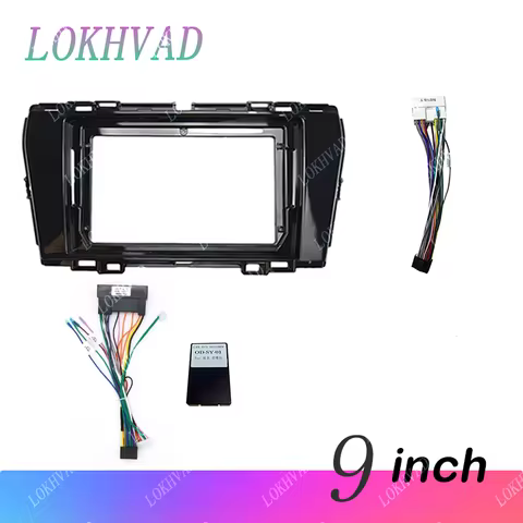 For Ssangyong SSANG YONG Tivolan Tivoli 2019-2022 9 Inch Car Frame Fascia Adapter Android Radio Audi