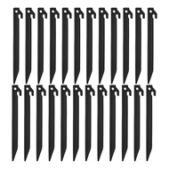 24 Pieces Plastic Inflatable Stakes 8.8 Inch Yard Fixed Stakes Stakes Anchoring Stakes Garden Decora