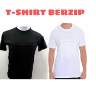 TSHIRT HAJI LELAKI MURAH TSHIRT LELAKI COTTON BAJU TSHIRT BERPOCKET HITAM SAIZ M