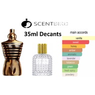 💯 Original JPG Le Male Elixir 35ml Decant  - 3ml / 5ml Decant / Travel Spray Perfume / Le Parfum  Ul