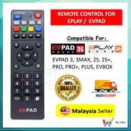 (Support EPLAY TV Box) Evpad Remote Control for EPlay 3R / EVPAD 3S / 3S MY TV box Media Player