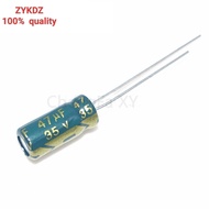 100PCS 35V47UF 5x11mm Aluminum Electrolytic Capacitor 47UF35V
