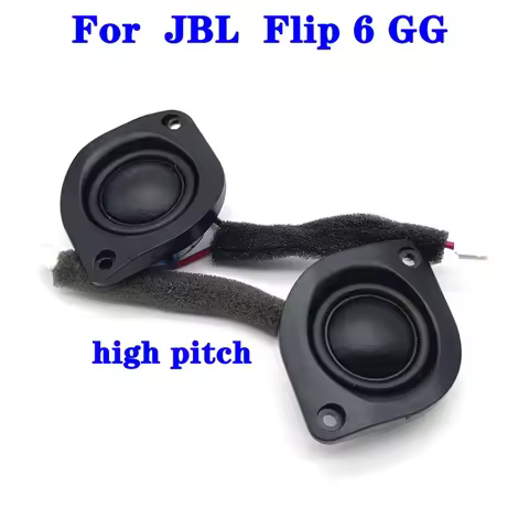 Original brand new For JBL Flip 6 GG Tweeter 4OHM 10W Neodymium Speaker With Cable laying Silk Film 