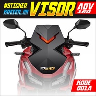 Honda Adv 160 All Windshield Adv 160 Visor Sticker Honda Adv 160 Sticker Motor Sticker Honda