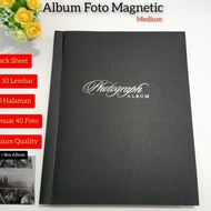 Photo Album 4R 5R 6R 8R 10R Medium Blacksheet Limited .