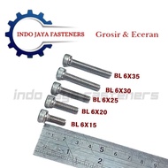 Bolt L M6 x 25 mm Stainless Steel