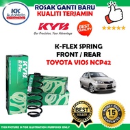 Genuine KAYABA KYB K-Flex Coil Spring Set - Toyota Vios NCP42