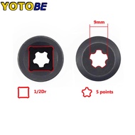 Battery Cover Screw Tool For Tesla 5-Point Toothed Wrench Battery Torx Screw Disassembly Socket Spec