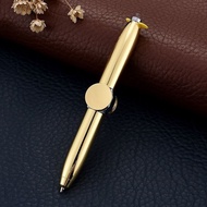 Pulpen Fidget Spinner Dengan Lampu LED Mainan Edukasi Anak Hand Spinner Pen