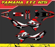 Yamaha xtz 125 full body decals