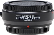 Hersmay Pro Autofocus 4/3-M4/3 Lens Adapter for 4/3 43 Lens to M4/3 MFT Mount Camera for Olympus E-M
