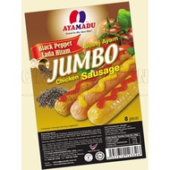 Ayamadu Jumbo Black Pepper Sausage | 8 pcs/pkt *DELIVERY IN PENANG ISLAND ONLY *