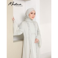 MEDINA JUBAH (DUSTY GREEN) 795 / P795 / SP795 (FREE SHAWL *till stock last)