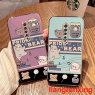 Casing OPPO Reno 2F reno2 F reno 2 F reno 2 phone case Softcase Electroplated silicone shockproof Protector  Cover new design Cartoon animals DDXT02