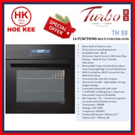 Turbo Incanto TM88 60cm Built-In-Electronic Oven