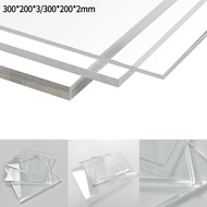 (Weloves) Clear Acrylic Sheet 2/3mm thick 200mm×300mm Plastic Sheet PVC Sheet Panel